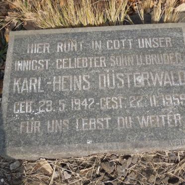 DUSTERWALD Karl-Heins 1942-1959