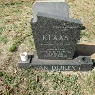 DIJKEN Klaas, van 1963-1992
