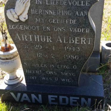 EDEN Arthur Albert, van 1943-1986
