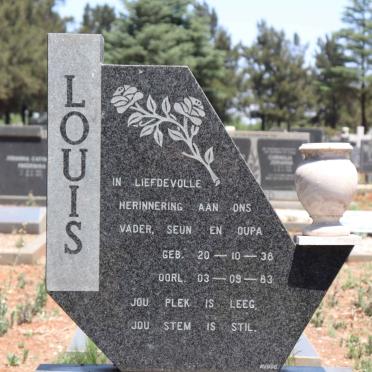 ERASMUS Louis 1938-1983