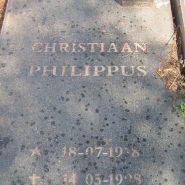ELS Christiaan Philippus 1918-1998 &amp; Gertruida Magdalena 1926-1998