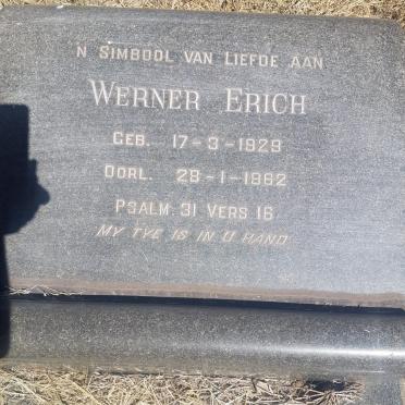 ERICH Werner 1929-1962