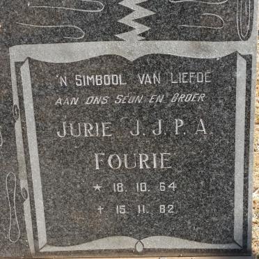 FOURIE J.J.P.A. 1964-1982