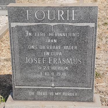 FOURIE Josef Erasmus 1904-1976