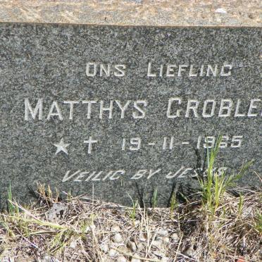 GROBLER Matthys 1965-1965