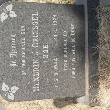 GRIESSEL Hendrik J. 1944-1974