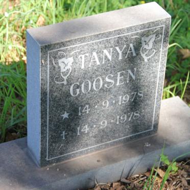 GOOSEN Tanya 1978-1978