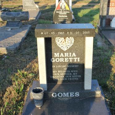 GOMES Maria Goretti 1963-2005