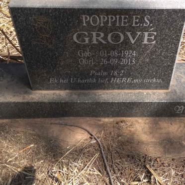 GROVE E.S. 1924-2013