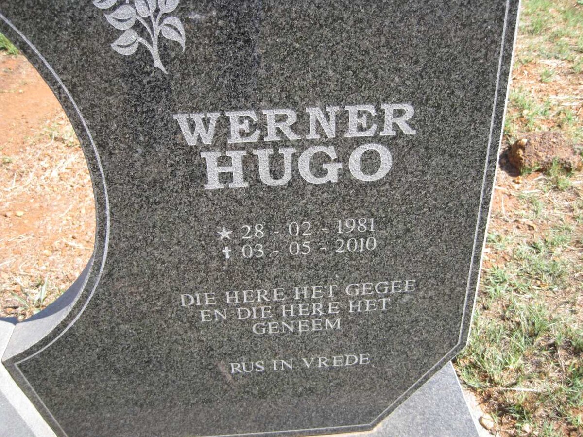 HUGO Werner 1981-2010