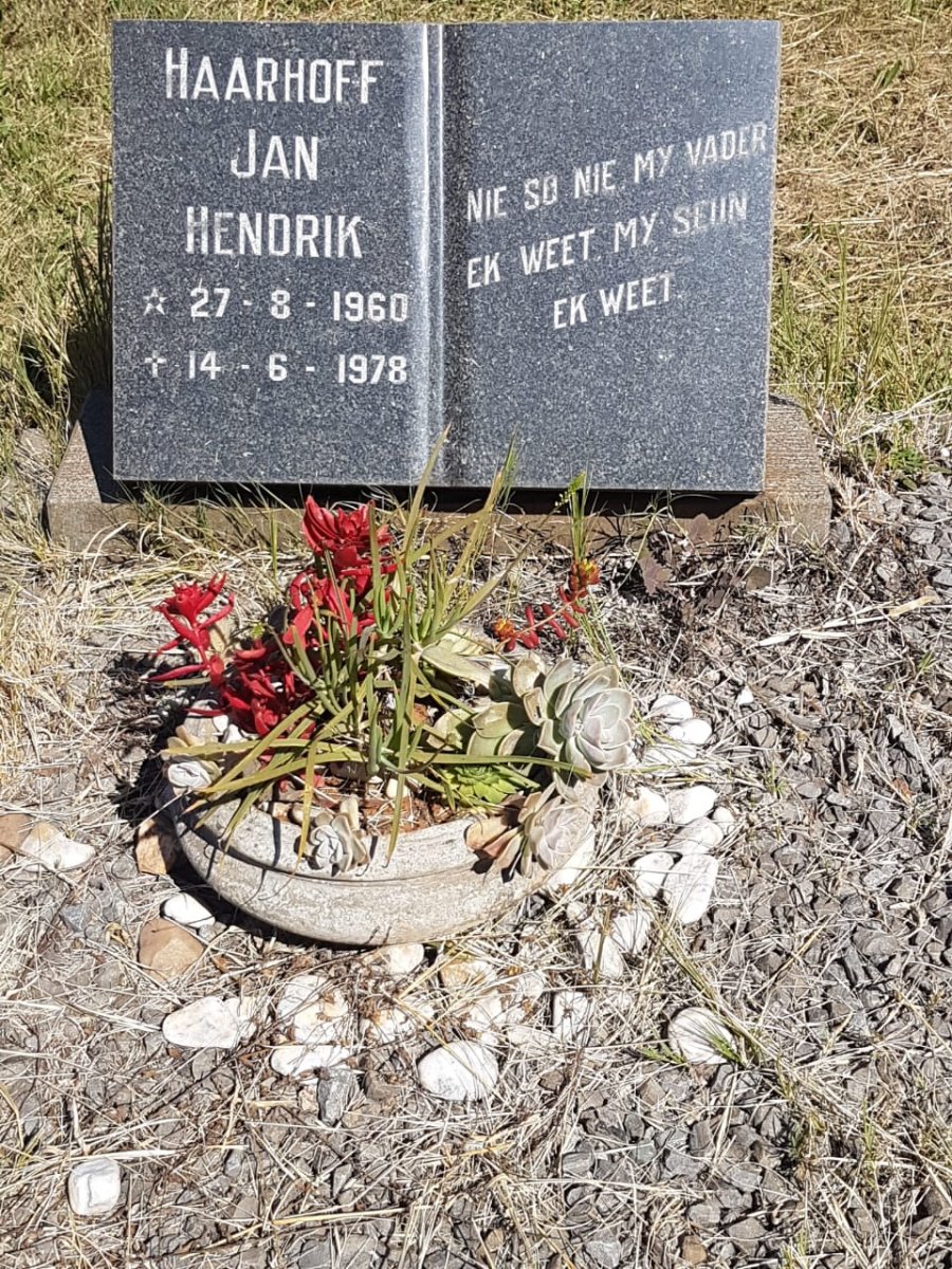 HAARHOFF Jan Hendrik 1960-1978