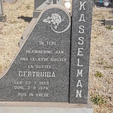 KASSELMAN Gertruida 1953-1976
