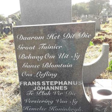 KRUGER Frans Stephanus Johannes 1974-1999