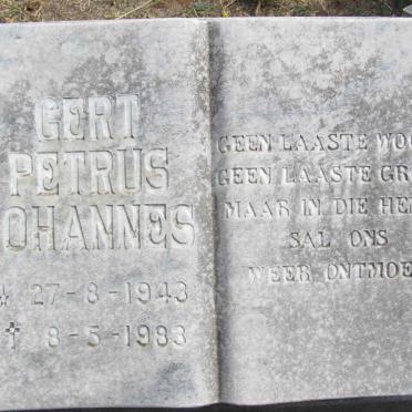 KRUGER Gert Petrus Johannes 1943-1983 _2