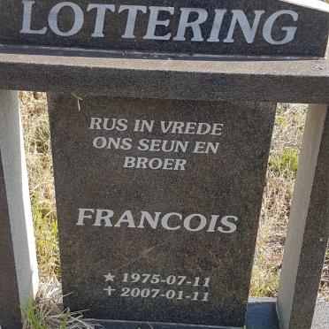 LOTTERING Francois 1957-2007