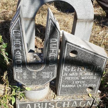 LABUSCHAGNE Gerhardus Petrus 1987-1987