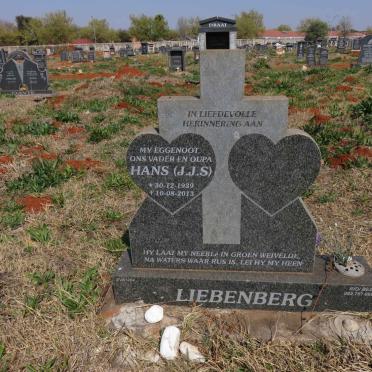 LIEBENBERG Hans J.J.S. 1939-2013