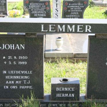 LEMMER Johan 1950-1989 &amp; Joa 1954-