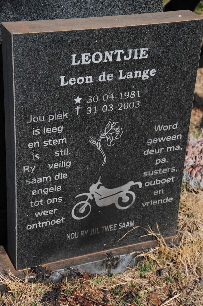 LANGE Leon, de 1981-2003