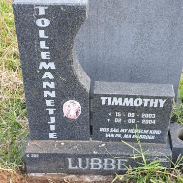 LUBBE Timothy 2003-2004
