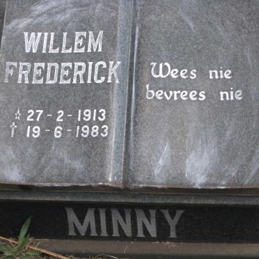 MINNY Willem Frederick 1913-1983