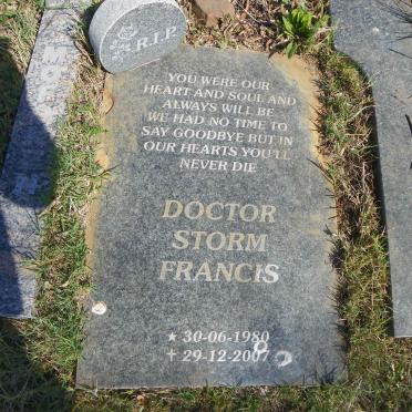 MO?EN Doctor Storm Francis 1980-2007