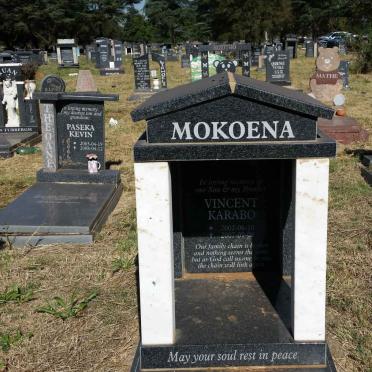 MOKOENA Vincent Karabo 2002-2007