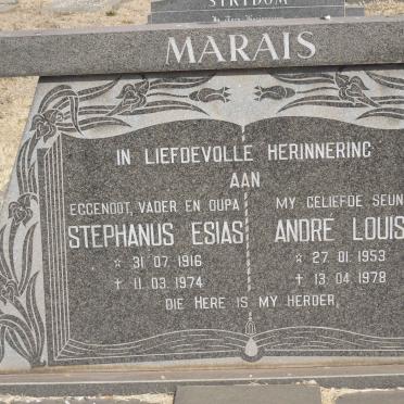 MARAIS Stephanus Esias 1916-1974 :: MARAIS Andre Louis 1953-1978