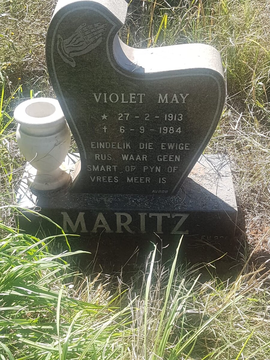 MARITZ Violet May 1913-1984