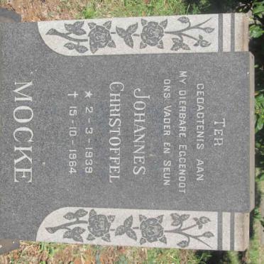 MOCKE Johannes Christoffel 1939-1964