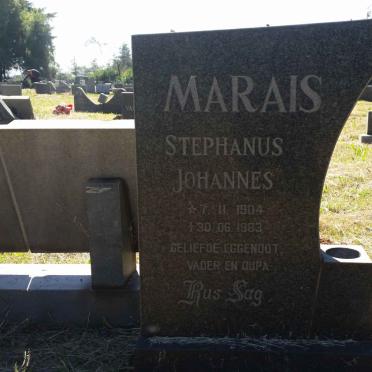 MARAIS Stephanus Johannes 1904-1983