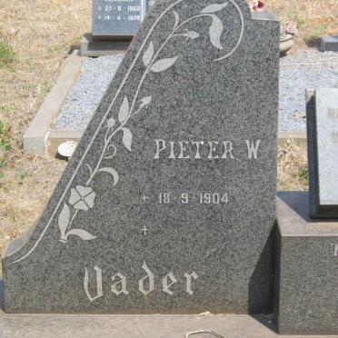 MULLER Pieter W. 1904- &amp; Sarah J. 1908-1978