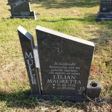 MÜLLER Lilian Magretta 1928-2006