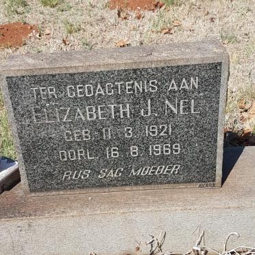 NEL Elizabeth J. 1921-1969