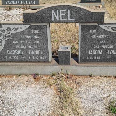 NEL Gabriel Daniel 1930-1977 &amp; Jacoba Louisa 1938-