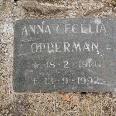 OPPERMAN Anna Cecelia 1914-1992