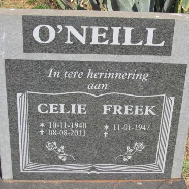 O'NEILL Freek 1947-  & Celie 1940-2011