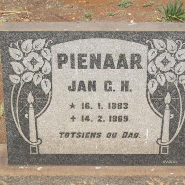 PIENAAR Jan G.H. 1883-1969