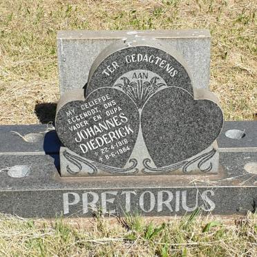 PRETORIUS Johannes Diederick 1918-1984