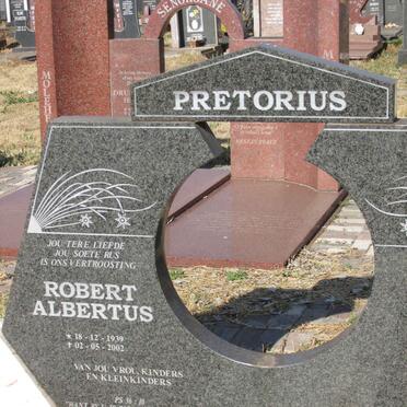 PRETORIUS Robert Albertus 1939-2002