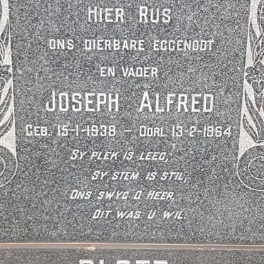PLOTZ Joseph Alfred 1938-1964