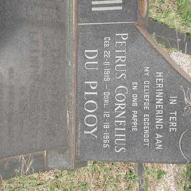 PLOOY Petrus Cornelius, du 1919-1965