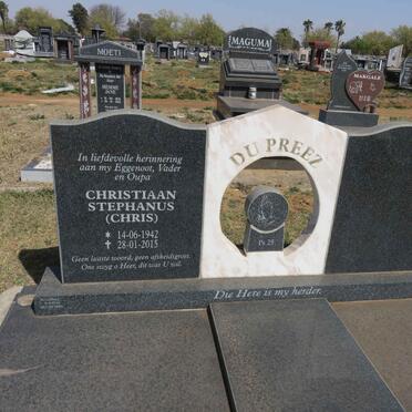 PREEZ Christiaan Stephanus, du 1942-2015_1