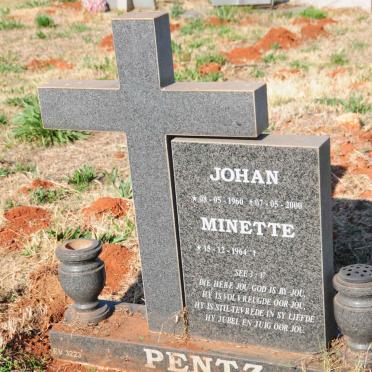 PENTZ Johan 1960-2000 & Minette 1964-