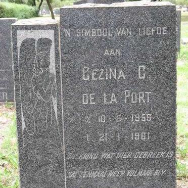 PORT Gezina C., de la 1956-1961