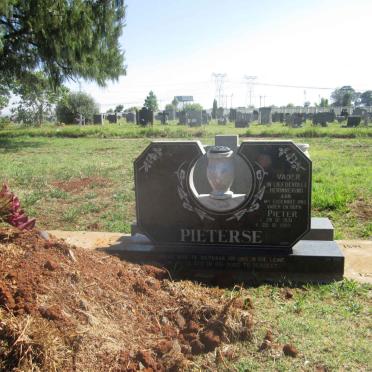 PIETERSE Pieter 1931-1993