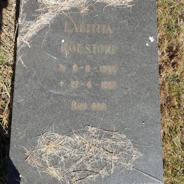 ROESTORF Laetitia 1966-1967