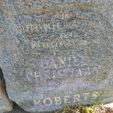 ROBERTS Daniel Christiaan 1931-2006