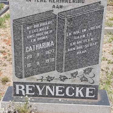 REYNECKE Catharina 1927-1978