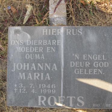 ROETS Johanna Maria 1946-1999